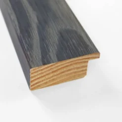 21" X 27" Non-Beveled Woodridge Rustic Gray Wood Bathroom Wall Mirror - Amanti Art