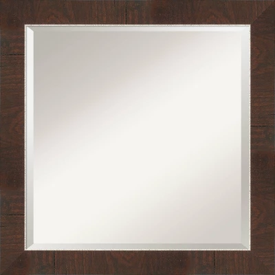 Wildwood Framed Bathroom Vanity Wall Mirror Brown - Amanti Art 10 Wildwood Framed Bathroom Vanity Wall Mirror Brown - Amanti Art - Image 10