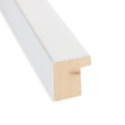 20" X 26" Non-Beveled Svelte Silver Wood Bathroom Wall Mirror - Amanti Art