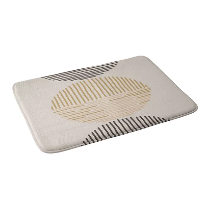 Urban Wild Studio One Last Swim Heavy Memory Foam Bath Mat Brown - Deny Designs